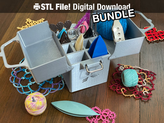 The Tatting Toolbox: Mignonette STL Bundle