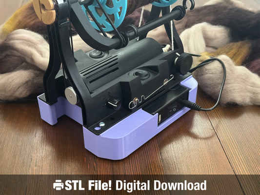 Electric Eel Wheel 6 Battery & Tripod Base STL File