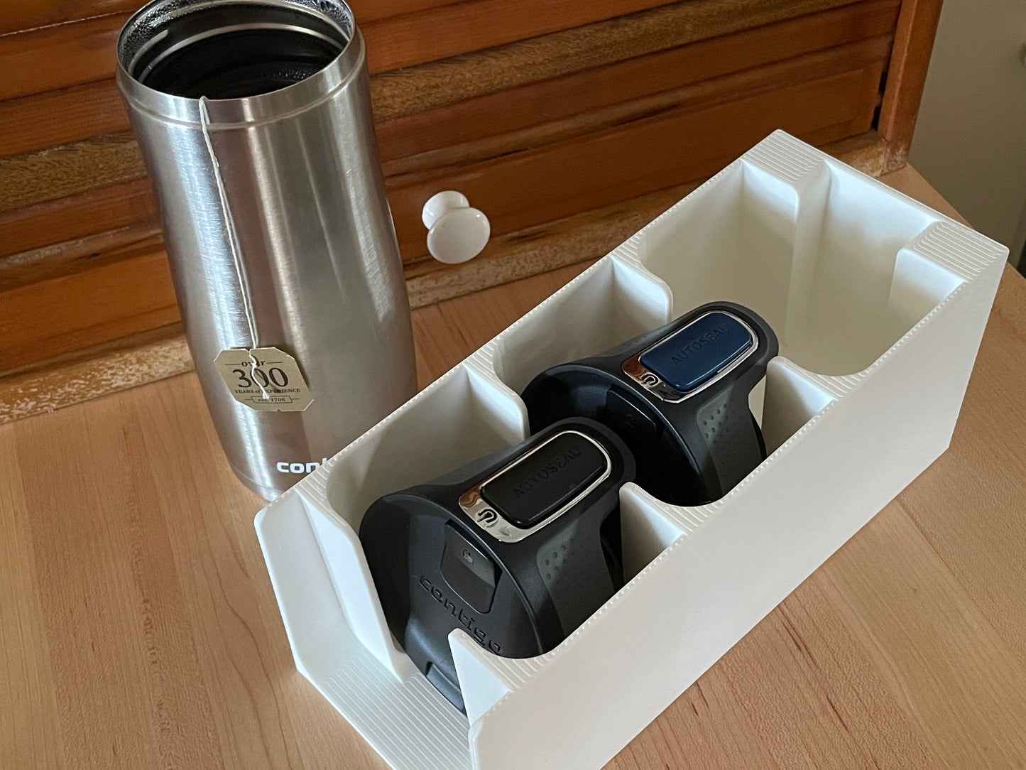 Drinkware Lid Organizer - Fits Contigo® West Loop lids