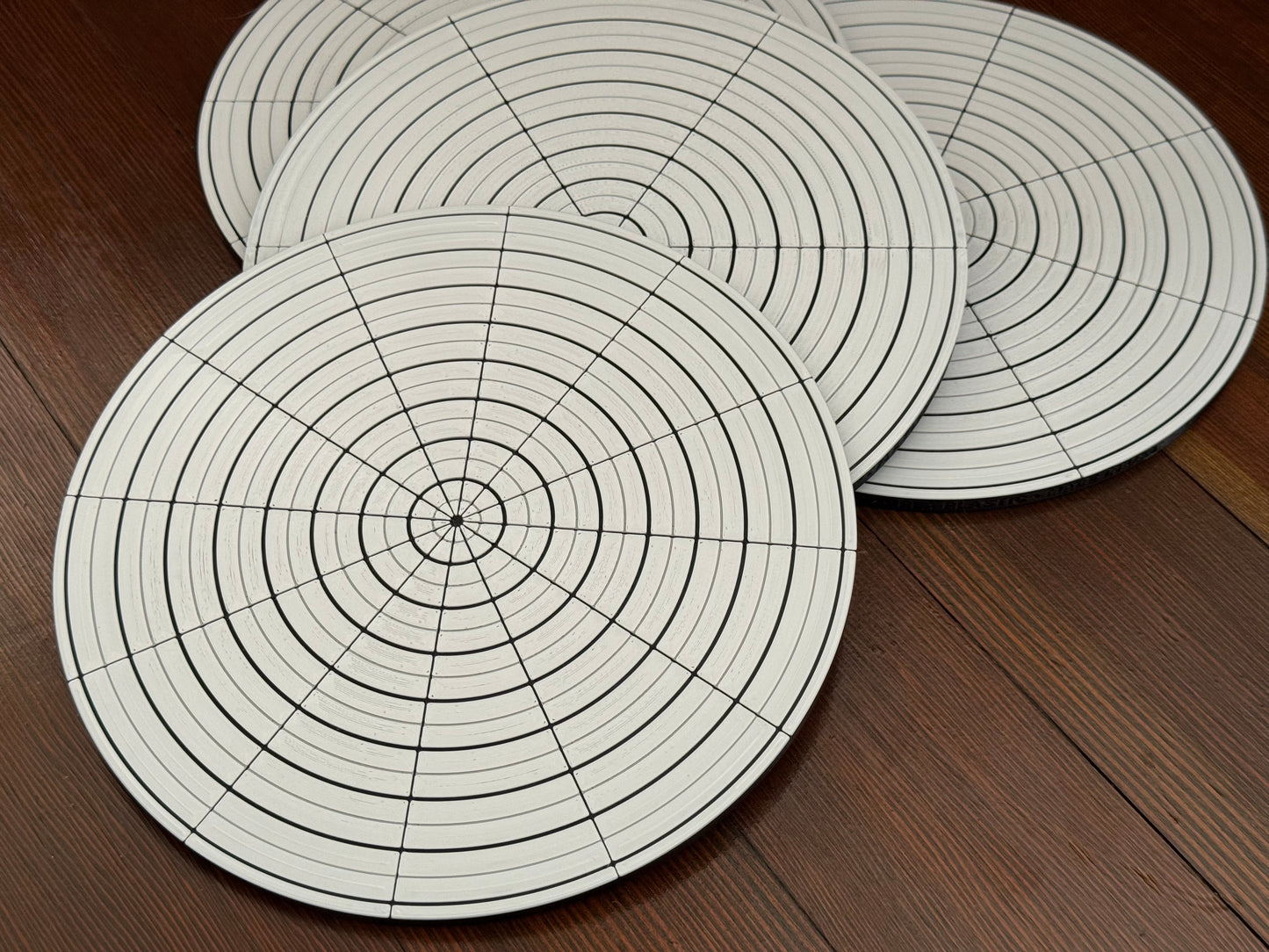 Polar Grid Template STL Bundle