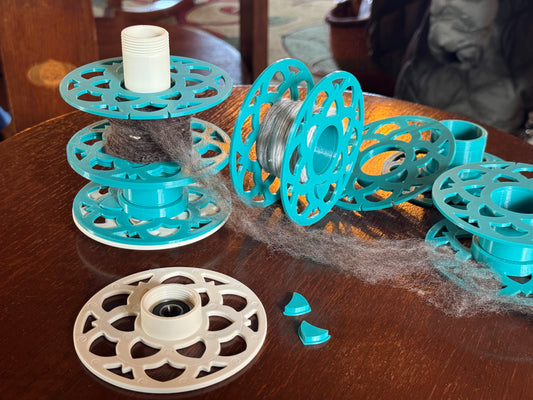 Electric Eel Wheel 6 Sectional 3-Bobbin Insert Set