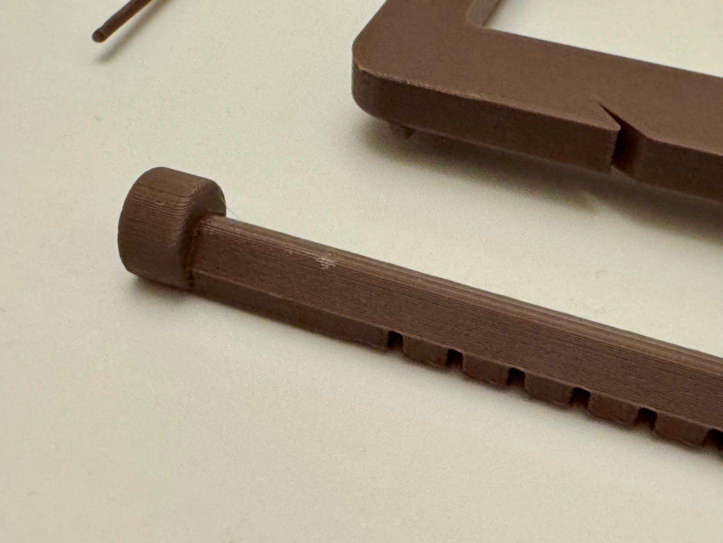 PROTOTYPE Pocket Loom Weaving Kit 4"x4" 8(ish)-dent