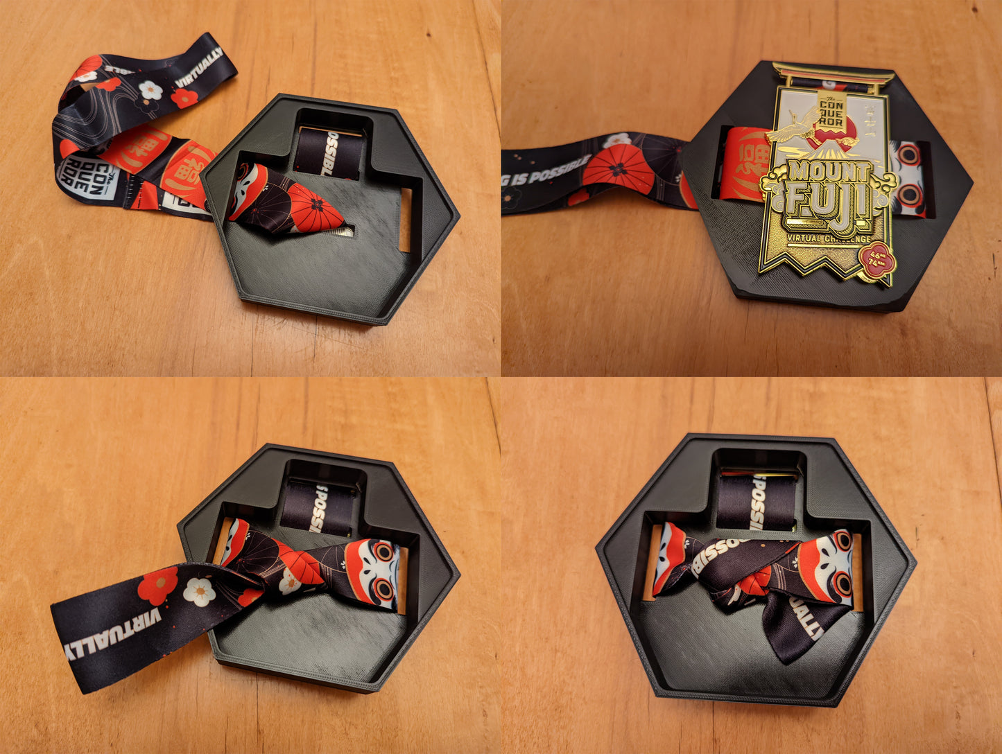 Sport Medal Honeycomb Display Plaque