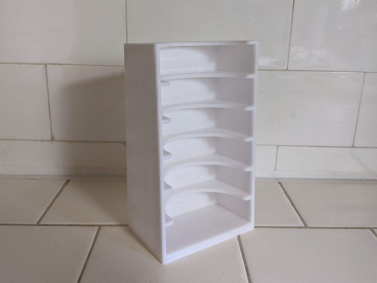 Mason Jar 6-Lid Rack Organizer