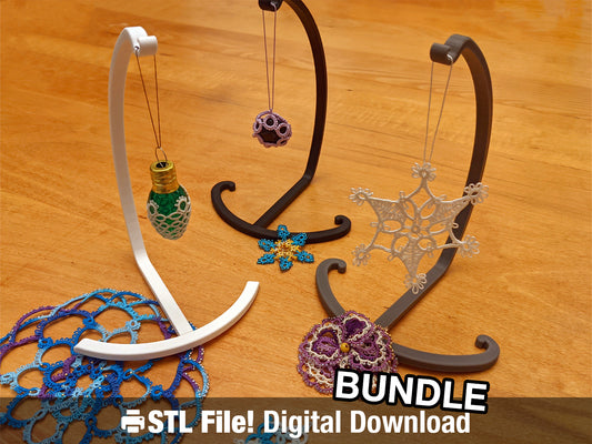 Tatting & Ornament Stand STL Bundle