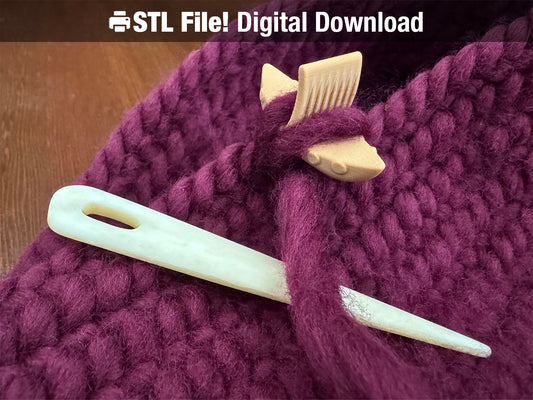 Nalbinding Loopship STL File