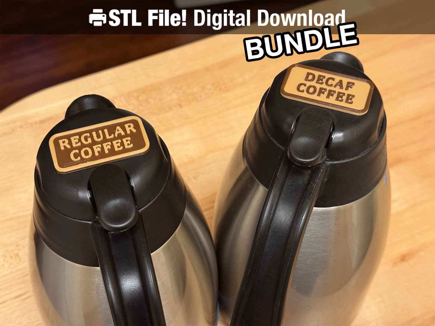 Carafe Labels STL Bundle