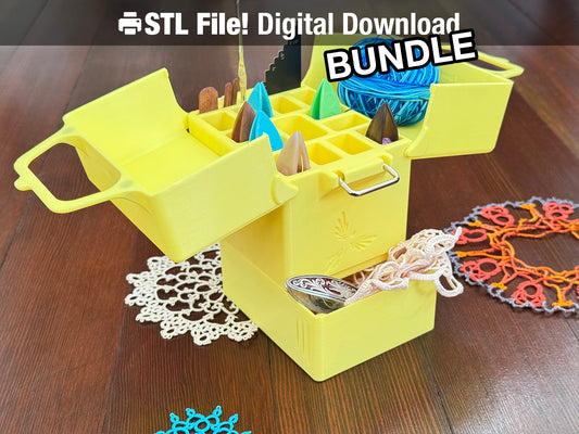 The Tatting Toolbox: Helix STL Bundle