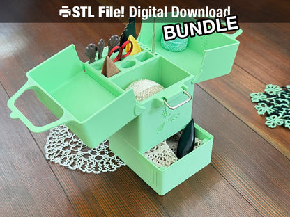 The Tatting Toolbox: Riego STL Bundle