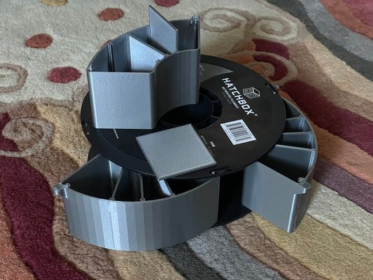 Filament Spool Storage Cubbies STL Bundle