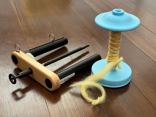 Spinning Wheel Bobbin for Ashford Joy with WooLee Winder Regular