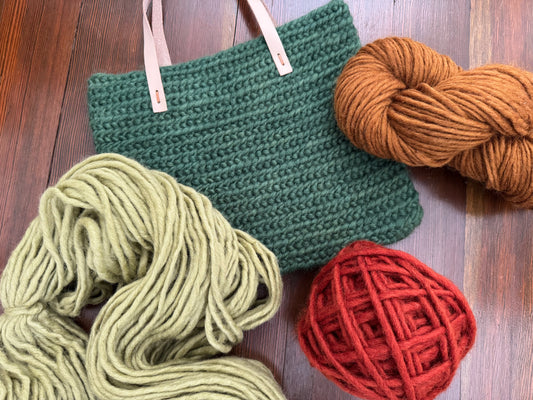 Bulky Felted 100% Wool Nalbinding Yarn