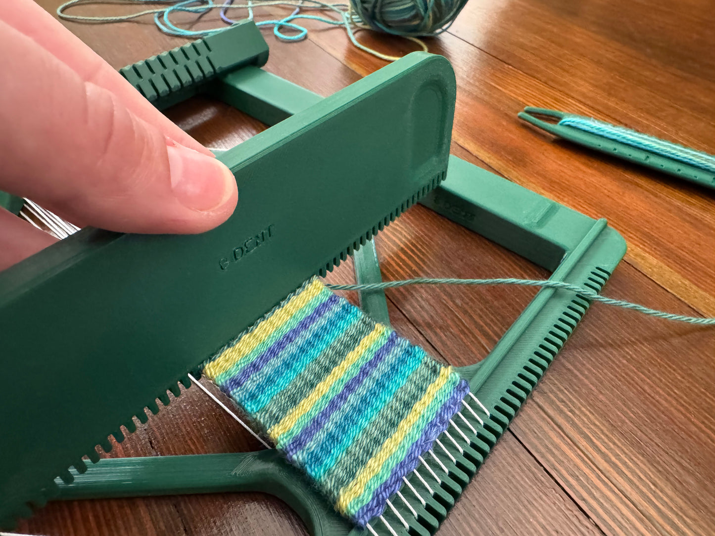 Pocket Loom Weaving Kit 7"x7" 8-dent STL Bundle