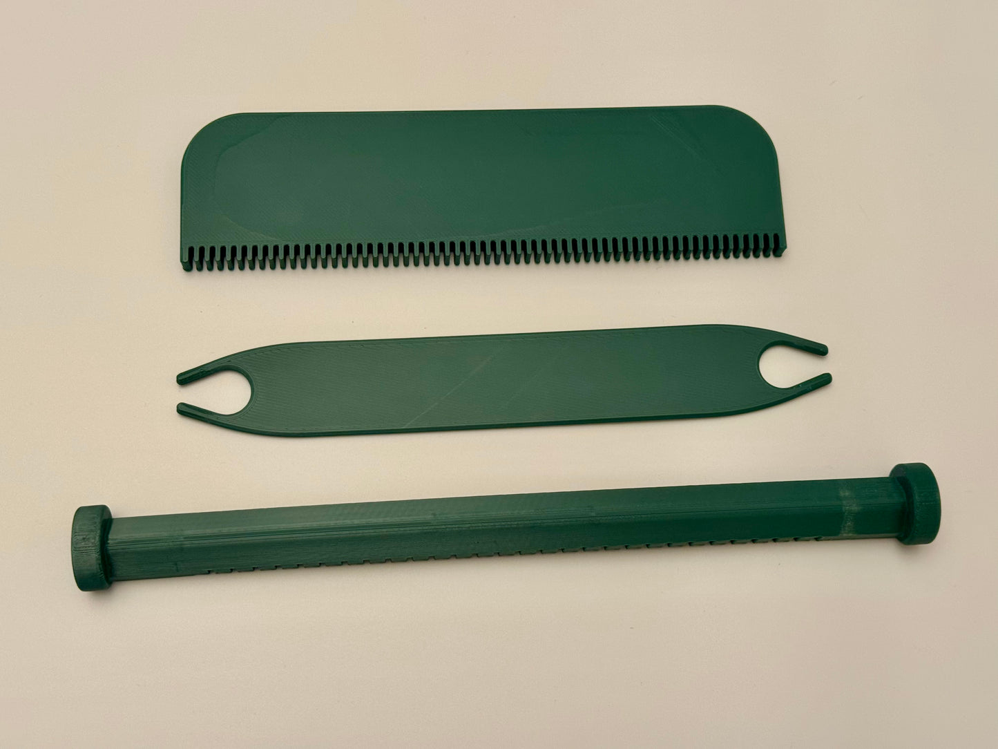 PHOTO SAMPLE Pocket Loom Weaving Kit 7"x7" 8-dent