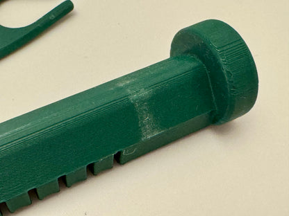 PHOTO SAMPLE Pocket Loom Weaving Kit 7"x7" 8-dent