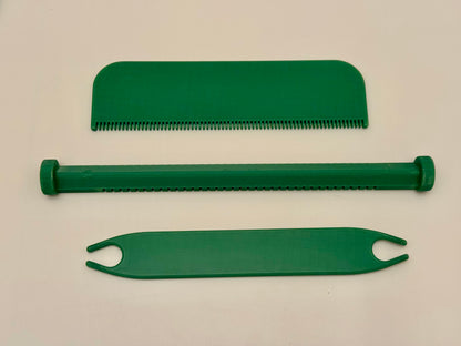 PROTOTYPE Pocket Loom Weaving Kit 7"x7" 10-dent