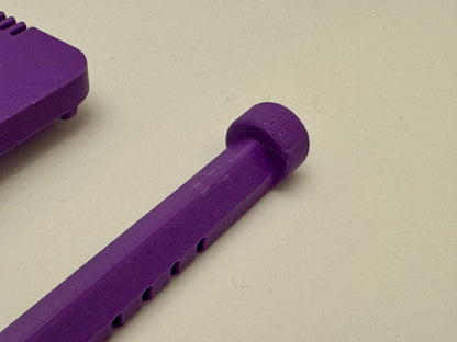 PROTOTYPE Pocket Loom Weaving Kit 4"x4" 8(ish)-dent