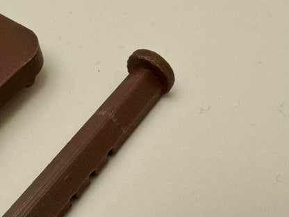 PROTOTYPE Pocket Loom Weaving Kit 4"x4" 8(ish)-dent