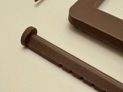 PROTOTYPE Pocket Loom Weaving Kit 4"x4" 8(ish)-dent