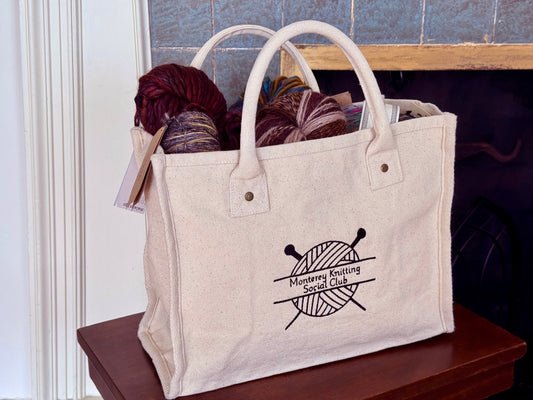 Monterey Knitting Social Club Medium Project Bag