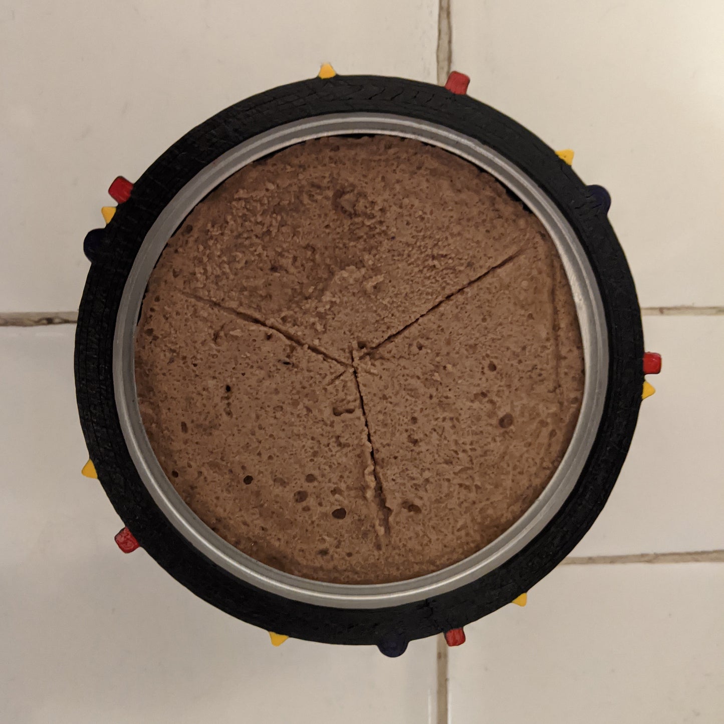 Pet food can portion guide STL file