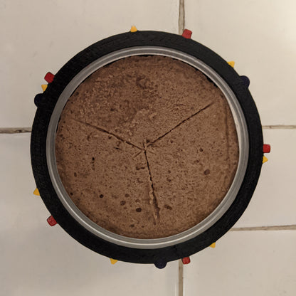 Pet food can portion guide STL file