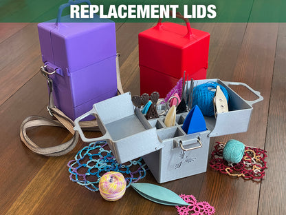 The Tatting Toolbox Replacement Lids